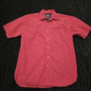 Wrangler Red Checkered Men's Shirt